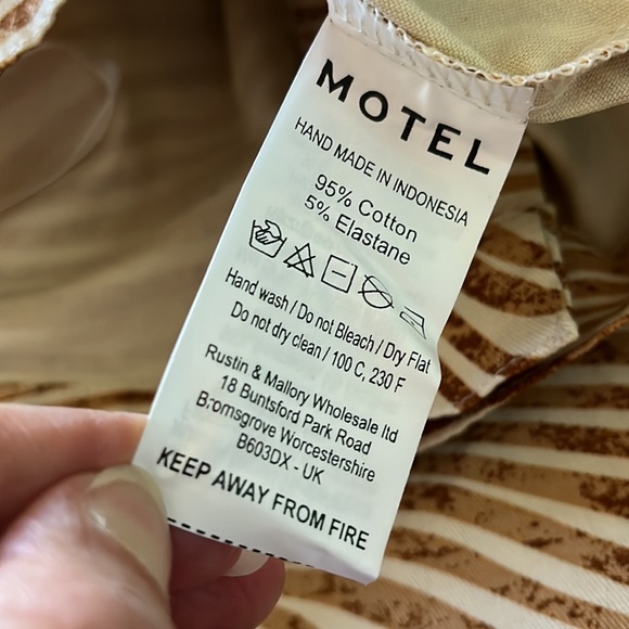 Hi-waist Motel Rocks Zoven Jean Size Medium - Picture 10 of 10